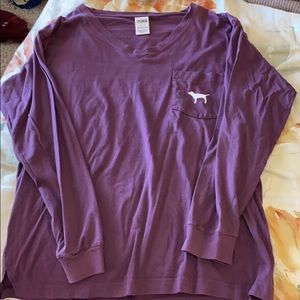 Pink Long Sleeve Tee